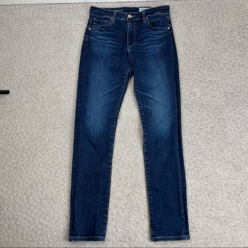 AG Anthropologie The High Rise Stevie Ankle jeans
